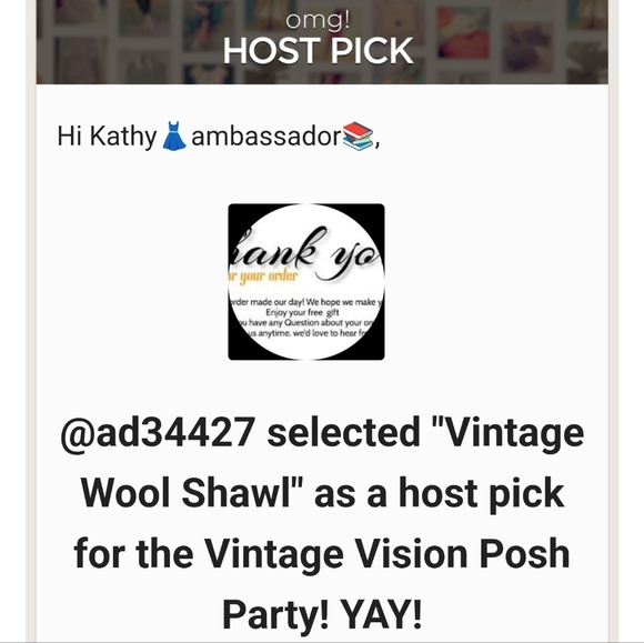 🔥Host Pick🚨Vintage Wool  Shawl - Picture 5 of 5